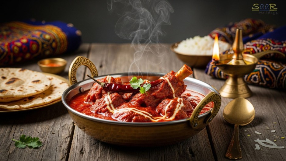 Rajasthan family tour with traditional food laal maas