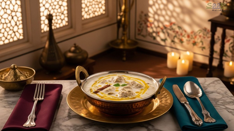 Rajasthan family tour with traditional food mohan maas